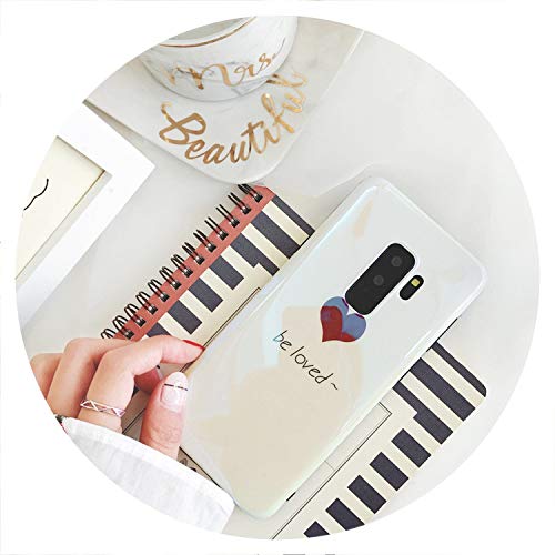 Corea Japón Amor Lindo del corazón BLU Ray Caja del teléfono de la Cubierta Suave para el iPhone X 6 7 8 6s Borde Ventaja para Samsung Galaxy...