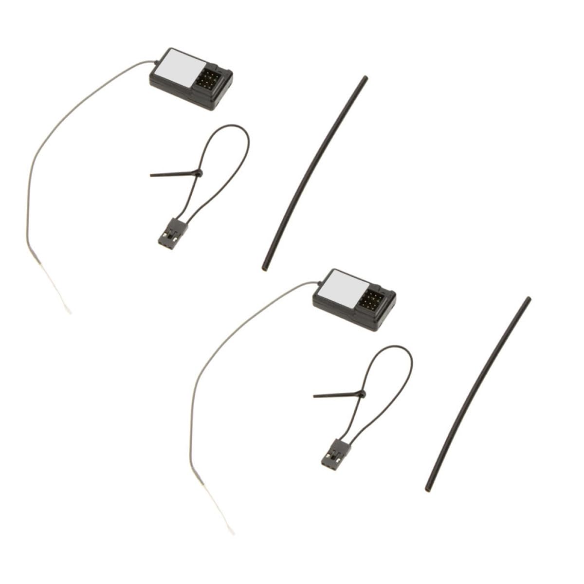 Receptor de 2,4 GHz Receptor de protección Fuera de Control Receptor de 3 Canales para Coche RC Suministros gt2