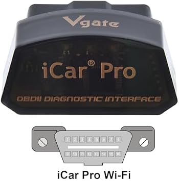 Vgate iCar Pro WiFi (iOS, Android) OBD2 Car Code Reader & 16 Pin OBD2 Splitter