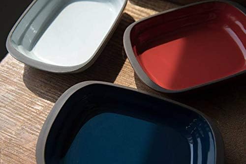 Yamanashi Gratin Plate Blue 18 Tricolor Grill 3190224