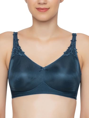 Image of Triumph International Women's Polyamide Wire Free Casual Minimiser Minimizer Bra (100I300 Green