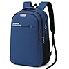 Mochila Executiva Unissex para Notebook até 15.6” - com Entrada USB e Passa-fio para fone – Ideal para Faculdade, Trabalho e Viagens – Antifurto, Reforçada e Confortável - Masculina e Feminina (Azul)