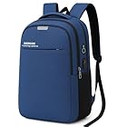 Mochila Executiva Unissex para Notebook até 15.6” - com Entrada USB e Passa-fio para fone – Ideal para Faculdade, Trabalho e Viagens – Antifurto, Reforçada e Confortável - Masculina e Feminina (Azul)