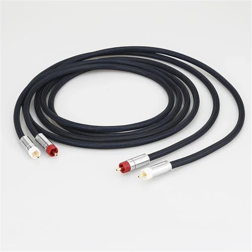 Cable de audio RCA a RCA 0.5m miniatura 2