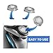 2/4/6pcs Universal Shaving Head Cutter Shaver Heads，Compatible For Philips，HQ8 SH50 Shaving Razor Replacement Blade(Without motor)