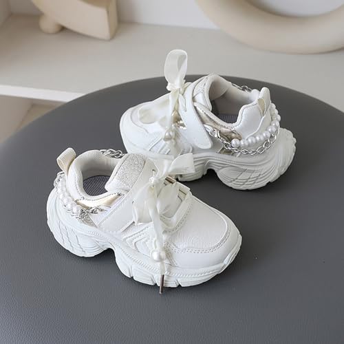 IWIHMIV Girls Tennis Shoes Kids Sneakers Boys Girls Walking Shoes Sports Shoes Lightweight Breathable Running Athletic Shoes4