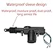 ESUPPORT Black Car Plastic Universal Heavy Duty Power Door Lock Actuator 2 Wire 12V Pack of 4