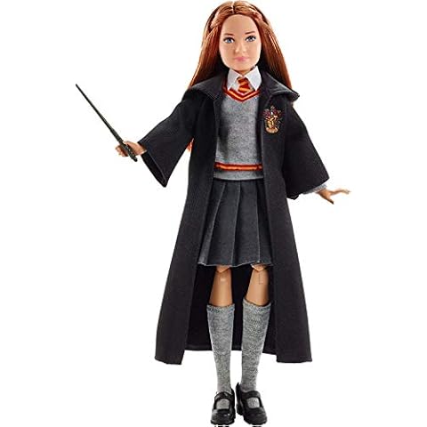 Harry Potter™ Ginny Weasley™ Collectible Doll  with Hogwarts™ Uniform, Gryffindor™ Robe and Wand Cover
