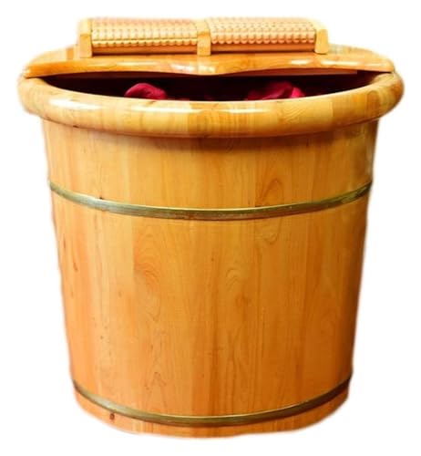 Bañera de madera maciza para pies y spa de pierna