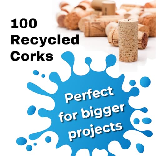 Jelinek Cork Assorted Recycled Natural Wine Corks - 100 Count