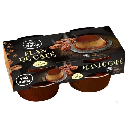(4 Packs de 4x100g) Flan de Café Salzillo REINA 4x100g