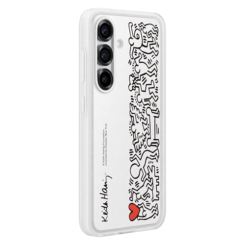Image of Samsung Galaxy S25 Flipsuit Phone Case, Protective Cover, Interchangeable Design, Included Interactive Card Syncs with Screen, US Version, EF-MS931CWEGUS, White
