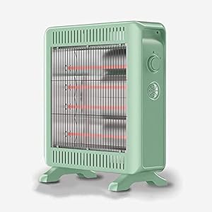 2 in 1 ventilatorkachel energiebesparend stil, 2000 W elektrische verwarming mobiele energiebesparende kantelbeveiliging oververhittingsbeveiliging 2 warmteafgiften instelbare ventilatorkachel voor huis B (A)