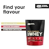 Optimum Nutrition Gold Standard 100% Whey Muscle Building and Recovery Protein Powder With Naturally Occurring Glutamine and BCAA Amino Acids, Double Rich Chocolate Flavour, 15 Servings, 465 g - Image 5