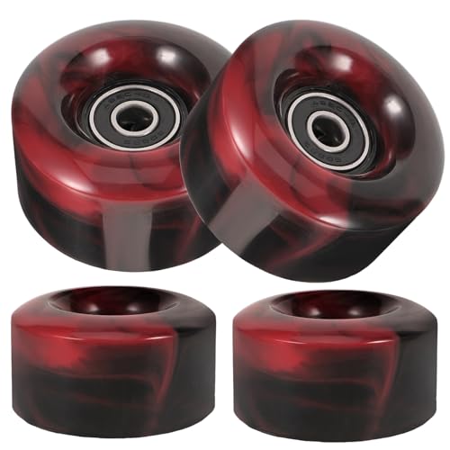 Roues de skateboard PU 82a pack de remplacement pour planche de skate avec roulement