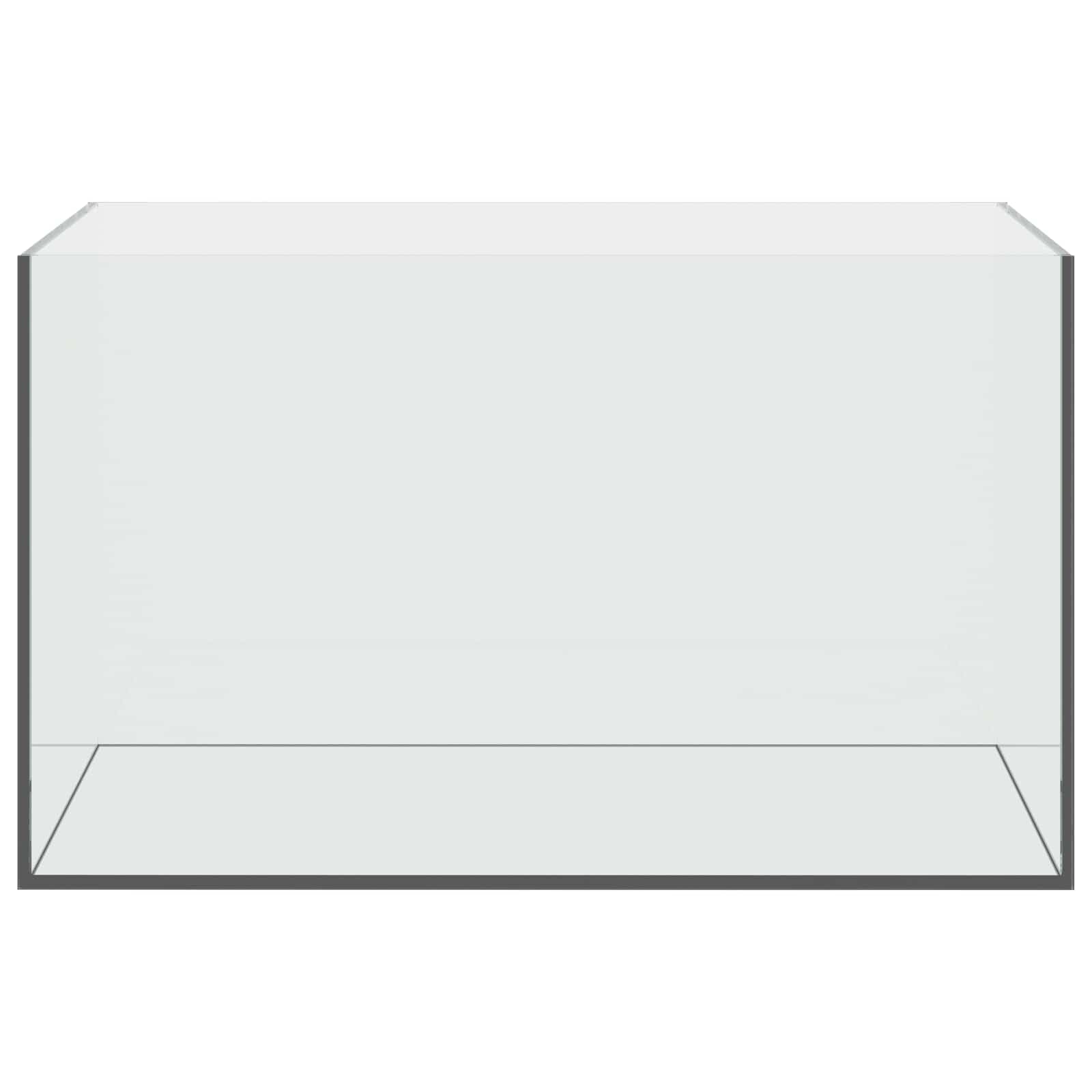 vidaXL Aquarium avec Stockage Transparent 50 x 30 x 30 cm Verre, Vitrine pour Aquarium, réservoir en Verre Moderne, Aquarium panoramique, intérieur extérieur, Espace Simple et sécurisé