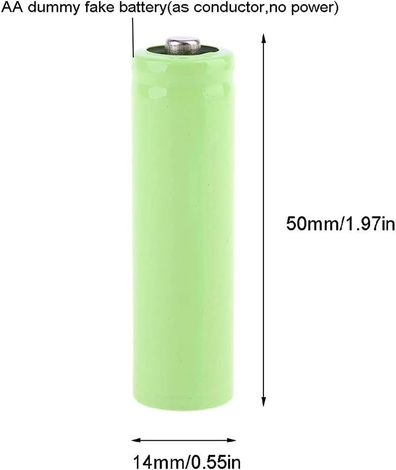 Battery Eliminator 3V, 110cm 2 in 1 AA Battery Eliminator USB Powered, Replace 2pcs AA Batteries for Toothbrush Toy Flashlight Clock Walkie-Talkie Christmas Strip Light, 3V type image 5