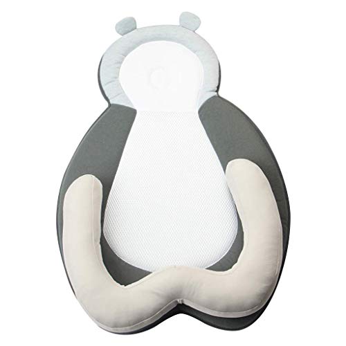 Vocheer - Cama de bebé portátil para bebé de 0 a 12 meses, diseño de oso blanco