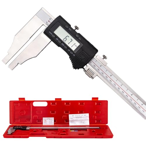 Calibrador digital de 300mm con mandíbula larga y pantalla LCD miniatura 1