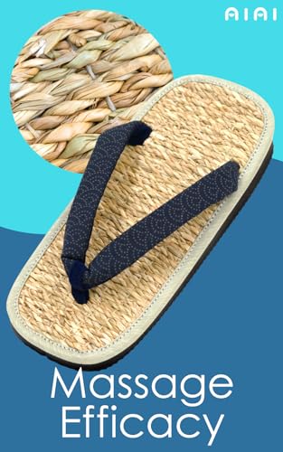 Japanese zouri sandals mushiro navy setta zori flip-flops costume house yard kendo [Made in Japan]3