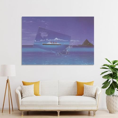 Poster Hiroshi Nagai Reflets de la mer grand format pour décoration