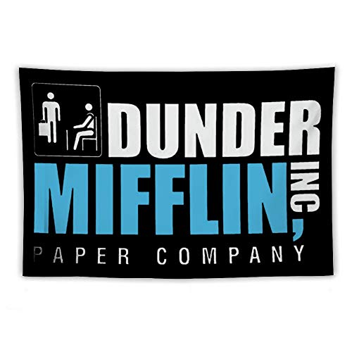 Dunder Mifflin Paper Company Tapestry Wall Hanging Tapestry for Living Room Bedroom Dorm