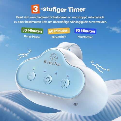 Robofun Kinderwagenschaukler, Kinderwagen rüttler, Baby Rocker- Blau – Ansicht 5
