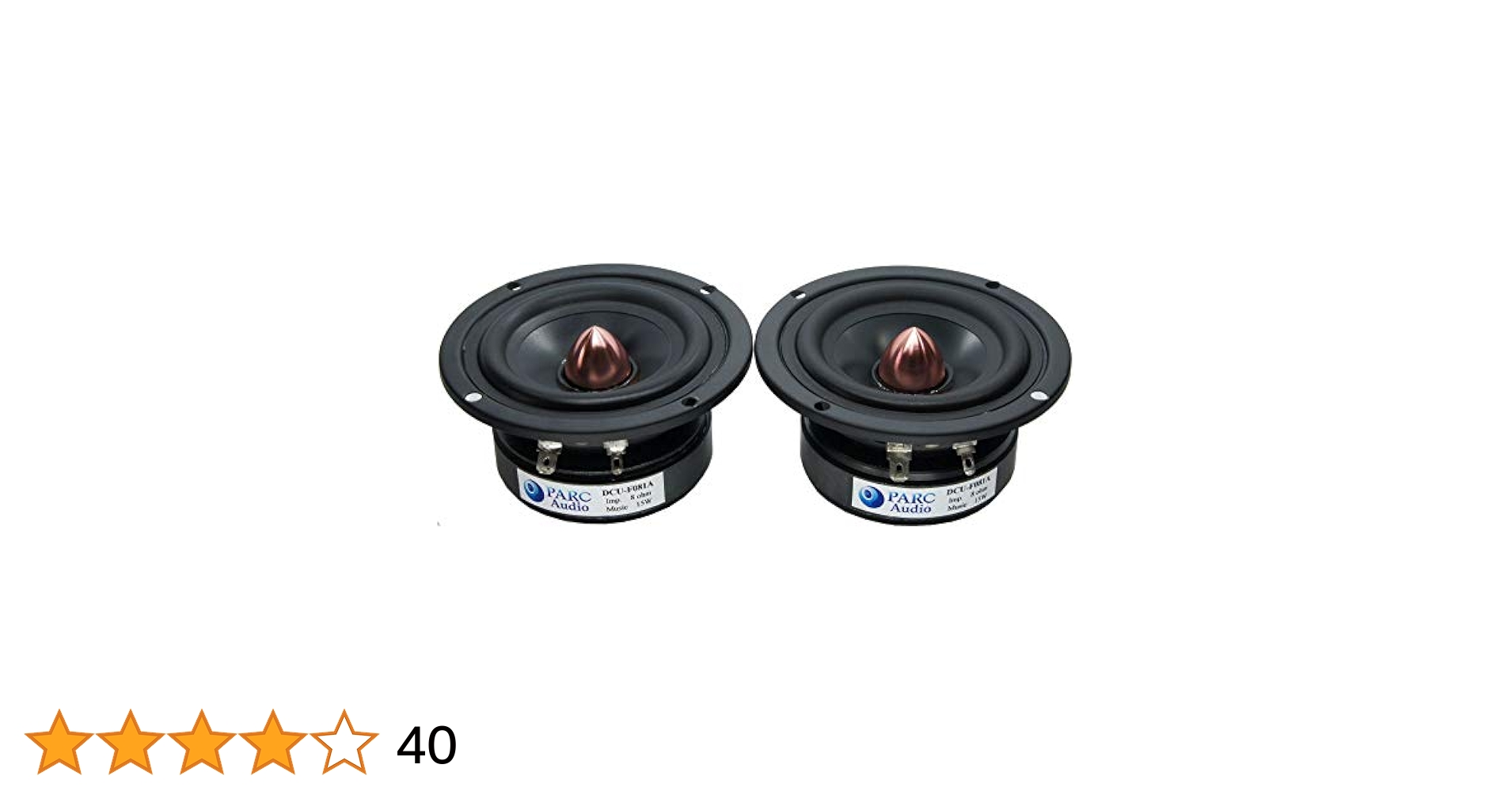 自作スピーカー PARC Audio 8cm DCU-F081A DCU-F081A 】 8cmアルミコーンスピーカー | スピーカーユニット