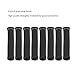 Spark Plug Wire Boots Thermal Protection Insulator Sleeve, 2500 Degree Heat shield Cover Wrap 6 inch for Car Truck 8PCS （Black)