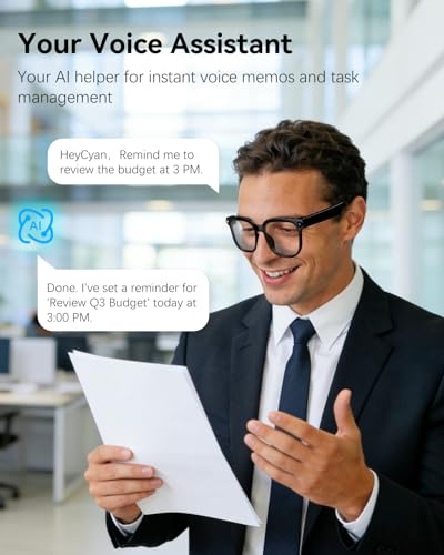 AI Smart Glasses with Camera