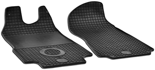 Tapis de sol Ford Transit caoutchouc sur mesure WALSER DirtGuard pour protection cabine