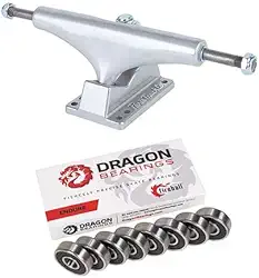 Fireball Caminhões de skate Paris Street com rolamentos Dragon Endure