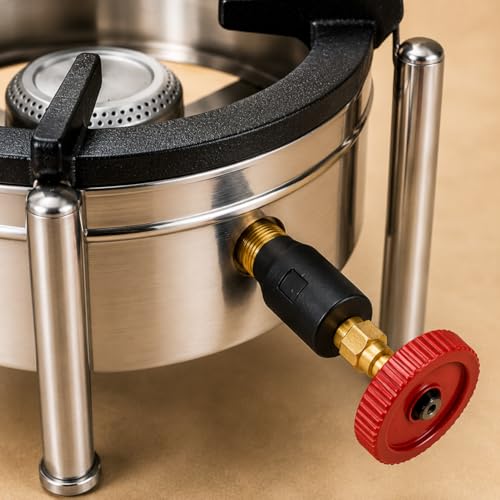Image of 12x12 Inch Catering Burner Heavy Duty Commercial LPG Gas Stove Stainless Steel Cooktop for Hotel Restaurant Catering Kitchen