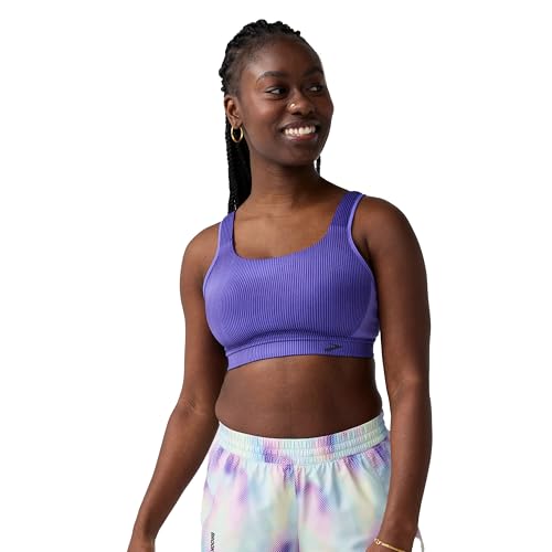 Brooks Women's Convertible 2.0 Sports Bra for High Impact Running, Workouts and Sports with Maximum Support - Sonic Violet - 40.0 DD - image 1