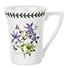 Portmeirion Exotic Botanic Garden 12 Ounce Mandarin Mug | Set of 6 with Assorted Motifs | For Coffee, Tea, & Other Beverages | Dishwasher, Microwave, and Oven Safe