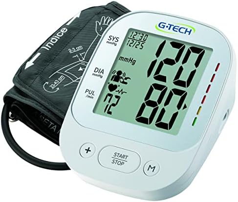 G-tech Aparelho de pressão digital de braço LA800, Cor: Branca