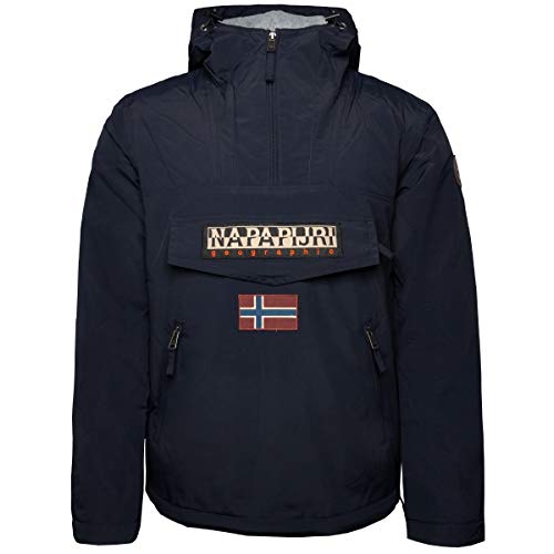 NAPAPIJRI Herren Rainforest Pocket 1 Sweatjacke, blau, Large