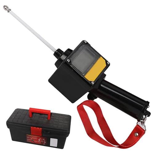 Detector de ovulación para perros 2 Prueba de progesterona impermeable LCD para perros con sonda magnética y cordón de la batería de la batería Propiedad de embarazo de perros Suministros de cría de