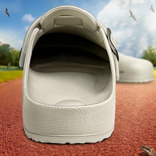Image of KEMISANT Women Clogs,Comfortable Mules Sandals Slippers Nurse Garden Shoes Unisex for Men Cushioned Support