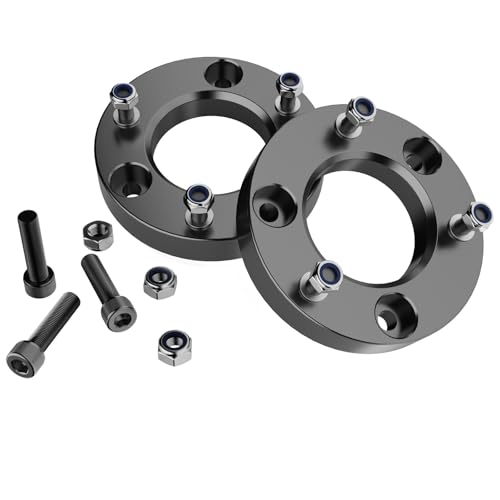 Image of 1.5 Inch Front Leveling Lift Kit For 2004-2026 Ford F150 2WD /4WD, Lift Kit Compatible With Expedition 2003-2018,2pcs Aluminum Suspension Strut Spacers | Raise Front End 1.5 inch