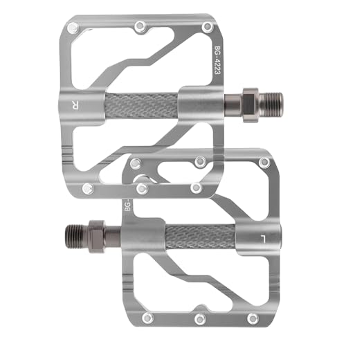 Pédales de vélo en aluminium ergonomiques pour soulager les pieds lors du vélotaf quotidien