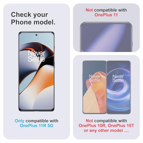 Image of Anti Glare Matte TPU hydrogel Edge to Edge Screen Protector Guard For Oneplus 11R (6.74 Inch) With Installation Kit | Support Fingerprint | Edge to Edge Coverage