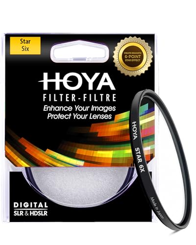 Filtro HOYA Star 6X ø67mm efecto estrella de 6 puntas para fotografía de estrellas