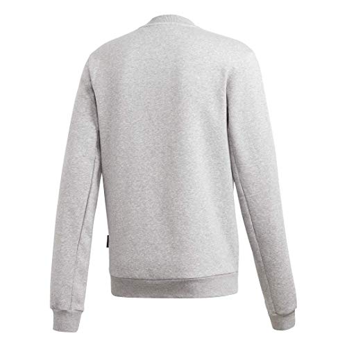 Adidas Mens Badge Of Sport Fleece Sweatshirt Medium Grey Heather X-Small #TOP4