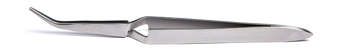 Andreia Nails 6” Cross Tweezer Professional Cross Tweezer 6 Inch Stainless Steel Pincher To Create A C-Curve On Gel/Acrylic Nails - Straight-Tipped Cross Locking Tweezers For Nail Art