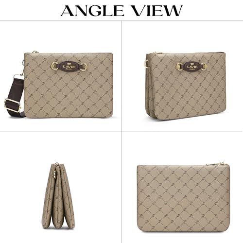 Image of LAVIE PARIS Women's Melvin 5 Compartment Crossbody Sling Bag | Ladies Purse Handbag | Gift for Women