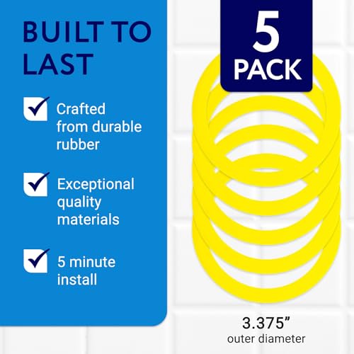 IMPRESA Products 5-Pack of Kohler -Compatible Canister Flush Valve Seal Replacements For Toilets (Equivalent to K-GP1059291) - Image 3