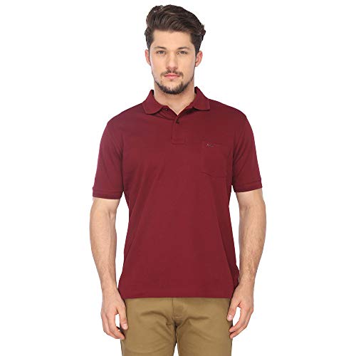 Image of Color Plus Mens Solid Polo T-Shirt