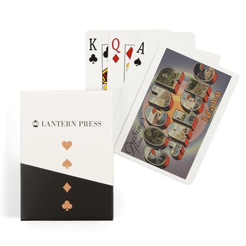 Baraja de 52 Cartas de Poker Coeur d'Alene Idaho