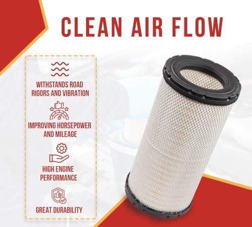 Mytee Products P534816 Replacement Engine Air Filter for Kenworth C500, T800, W900, Peterbilt 357, 378, 379, Freightliner Classic XL, FLD, FLD120, Western Star 4964FXT by Mytee Products - Used condition - Image 3